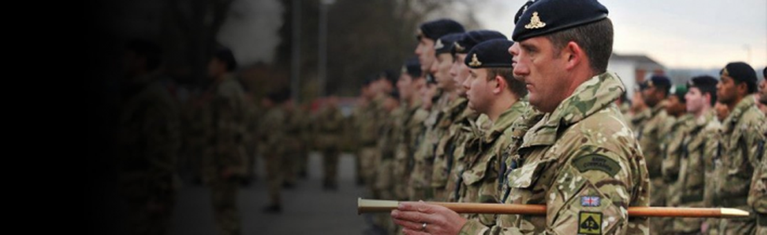 Uniform accessories for those serving in the British Forces.  Rank Slides - TRF - Brigade and Division Flashes